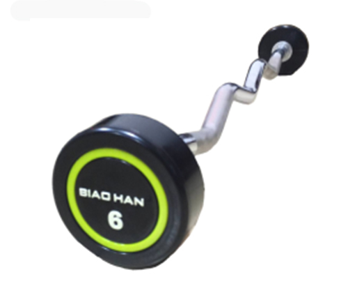 橡胶彩色杠铃 橡胶彩色杠铃