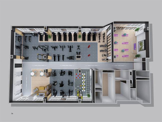 房地产健身器材解决方案-银河Galaxy健身器材