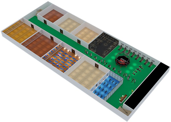 1800平方健身房配置方案-广西银河Galaxy体育健身器材有限公司 1800平方健身房配置方案-广西银河Galaxy体育健身器材有限公司