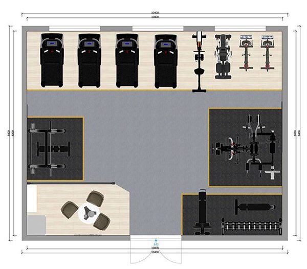 80平方健身房配置方案-广西银河Galaxy体育健身器材有限公司 80平方健身房配置方案-广西银河Galaxy体育健身器材有限公司