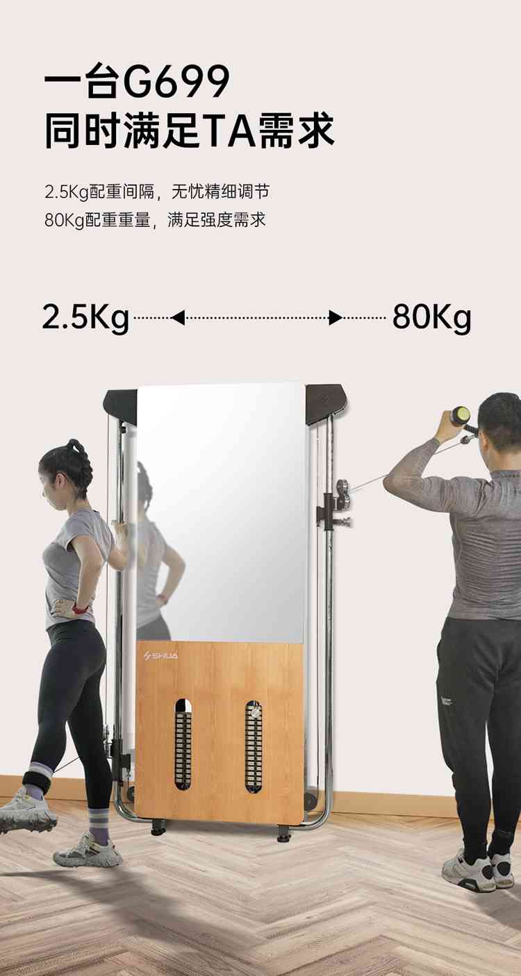 SH-G699 壁挂式拉绳训练器-广西银河Galaxy体育健身器材有限公司